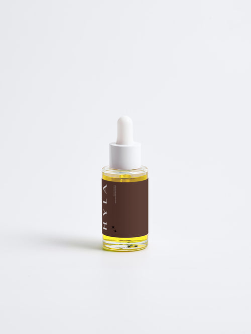 natural retinol alternative oil serum, 1% bakuchiol.